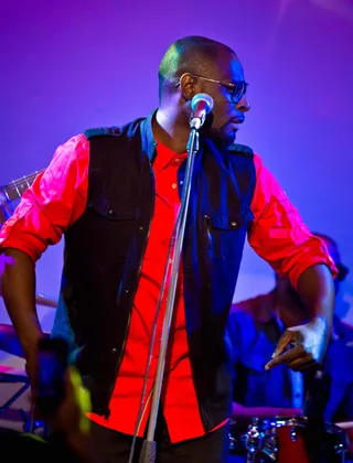 Meet Joe Black - Joe Black of Rock Boy Fresh takes a moment to rock out to the sounds of his band. (Photo: Anna Webber/Getty Images for BET)