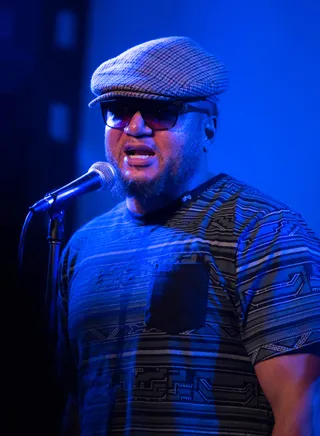 I Can't Believe It's Not Buttah Man - But of course it is! The one and only master of ceremonies opens things up and gets the people ready for another amazing Music Matters showcase.&nbsp; (Photo: Anna Webber/Getty Images for BET)