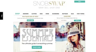 SnobSwap - Sometimes we don’t get as much money back as we’d like after a long Saturday spent selling our used clothing....that’s where the buy-sell-or-swap website SnobSwap comes in. This shopping site allow users to trade one stylish item for another and the “Shop by Price” filter also helps to keep you within your budget. Love that.  (Photo: Courtesy of SNOBBSWAP)