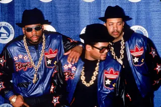 Run With These Emcees - Run DMC proved to be one of hip hop's most successful groups with their distinct sound and style.&nbsp; (Photo: Hulton/Getty Images)