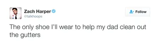 Zach Harper - @talkhoops(Photo: Zach Harper via Twitter)