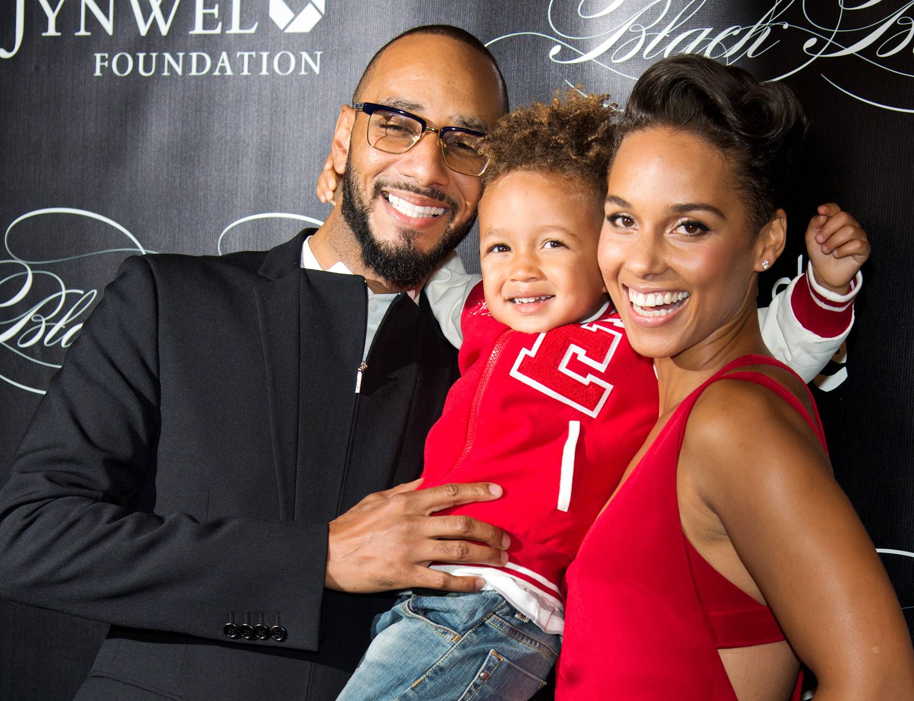 Alicia Keys Swizz Beatz Son Egypt Keep a Child Alive Black Ball NYC