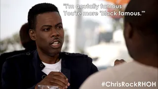 On Being "Famous" - Chris explains to Kevin what type of famous he is.(Photo: BET)