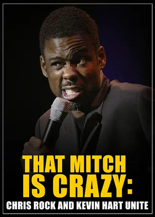 That Mitch Is Crazy: Chris Rock and Kevin Hart Unite - We could just imagine Kevin Hart being his normal mitchy self and interrupting Chris Rock while he's onstage every chance he gets. One thing's for sure it would be extremely entertaining.(Photo: BET)