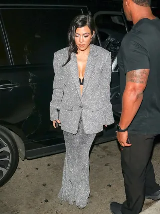 Kourtney Kardashian - Kourtney Kardashian&nbsp;arrives at Diana Ross' birthday party. (Photo:&nbsp;gotpap/Bauer-Griffin/GC Images)