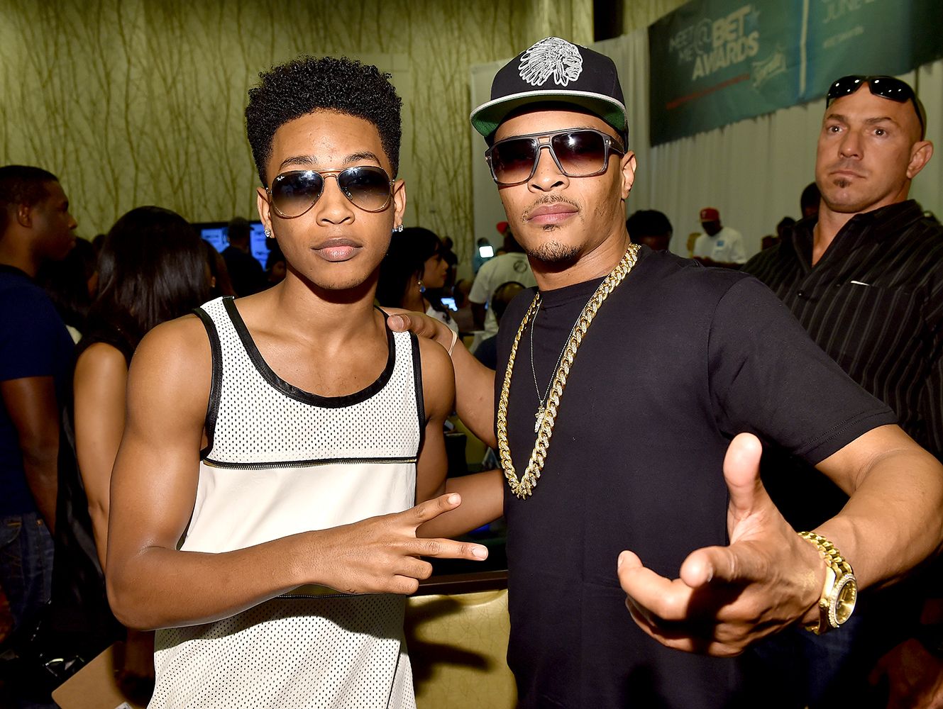 T.I. and Jacob Latimore - Image 36 from Celebrities Hit the Radio ...