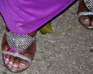 Pedicure is a MUST - Gotta have that fresh pedicure for prom! Take a lesson from Jocelyn: a classic french pedicure with a twist will go with any outfit.(Photo: Courtesy of Joi Pearson/ Joi Pearson Photography)&nbsp;