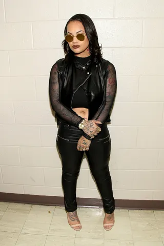 Who's Behind Those Shades? - None other than Morgan Westbrooks who's getting ready to make an announcement about her upcoming show.(Photo: Bennett Raglin/BET/Getty Images for BET Networks)