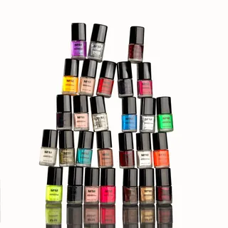 M2M Damorejon - Bring out your edge with on of these shades. M2M Damorejon lacquer is metallic meets colorful.   (Photo: m2m damorejon)