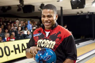 Bowl-a-Thon - Nelly and his family enjoy bowling a great deal and what a great way to gain some physical activity and have fun all at the same time. Nelly would want everyone to get their bowl on!  (Photo: Skip Bolen/Getty Images for PBA)