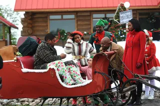 Big Trouble - Larry has to figure what to do next in the case of all the kiddies getting their gifts.   (Photo: BET)