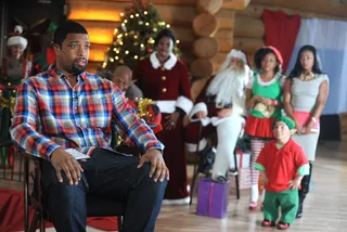 A Very Larry Christmas, Monday at 6P/5C - DeRay Davis is Santa? (Photo: BET)