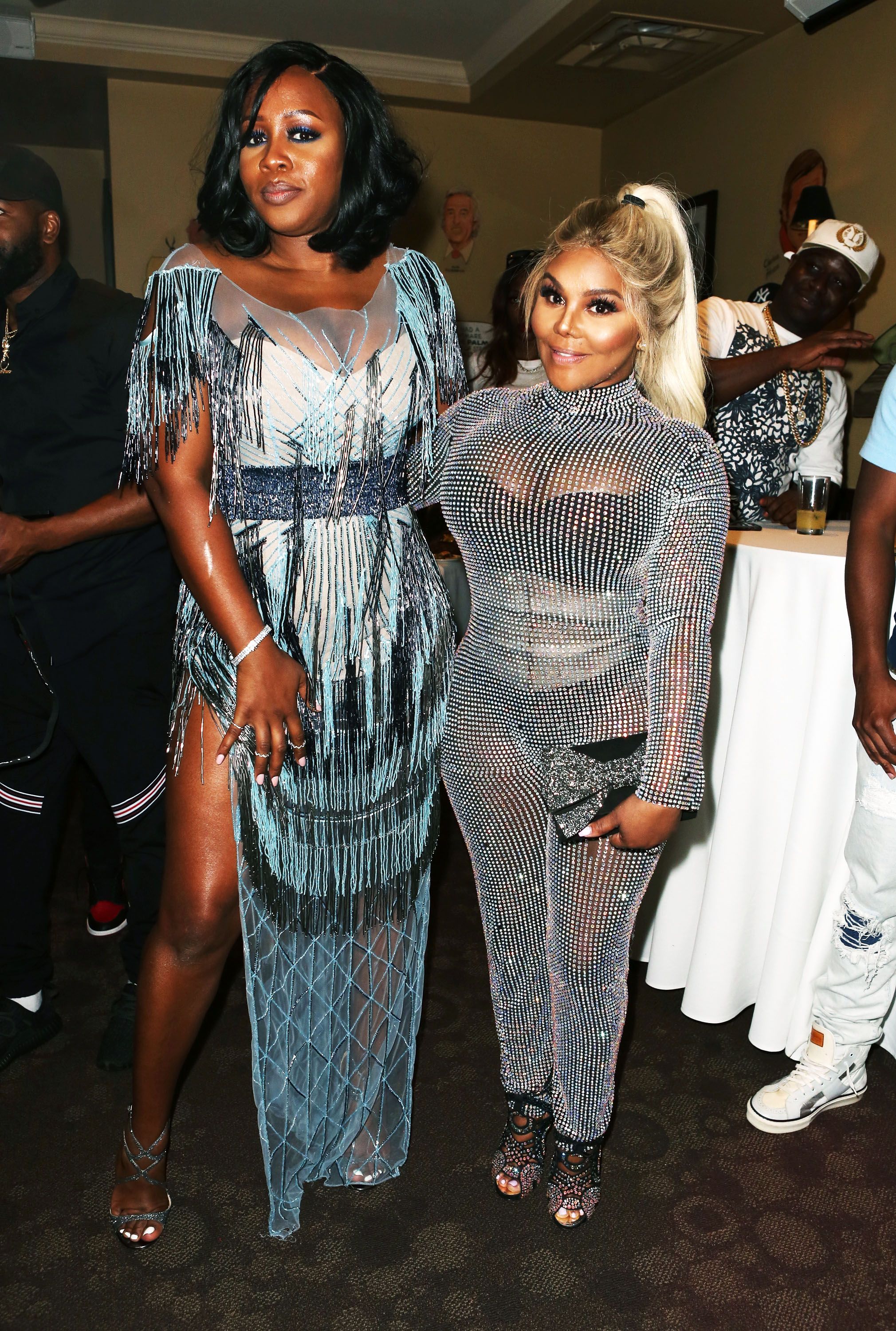Do You Smell A Lil' Kim/Remy Ma Collab? - Lil' Kim and Remy Ma were spotted in the studio together. (Photo by Lucianna Faraone Coccia/Getty Images)