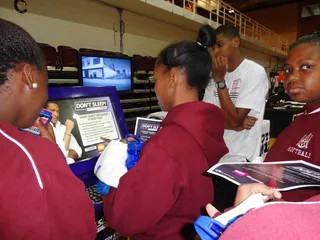 Alabama A&amp;M University&nbsp; - Don't Sleep! kiosk  (Photo: BET)