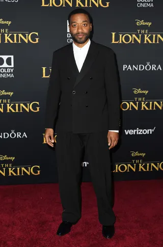Chiwetel Ejiofor - Chiwetel Ejiofor looked dapper in an all-black suit at the premiere of Disney's "The Lion King."(Photo: Jon Kopaloff/FilmMagic)