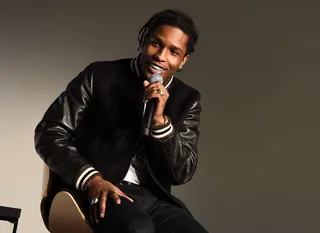 Movie Chatter - A$AP Rocky&nbsp;is interviewed during the Tribeca Talks x CRWN at Spring Studio in NYC during the 2015 Tribeca Film Festival.(Photo: Ilya S. Savenok/Getty Images for 2015 Tribeca Film Festival)