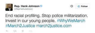 @RepHankJohnson - (Photo: Rep. Hank Johnson via Twitter)