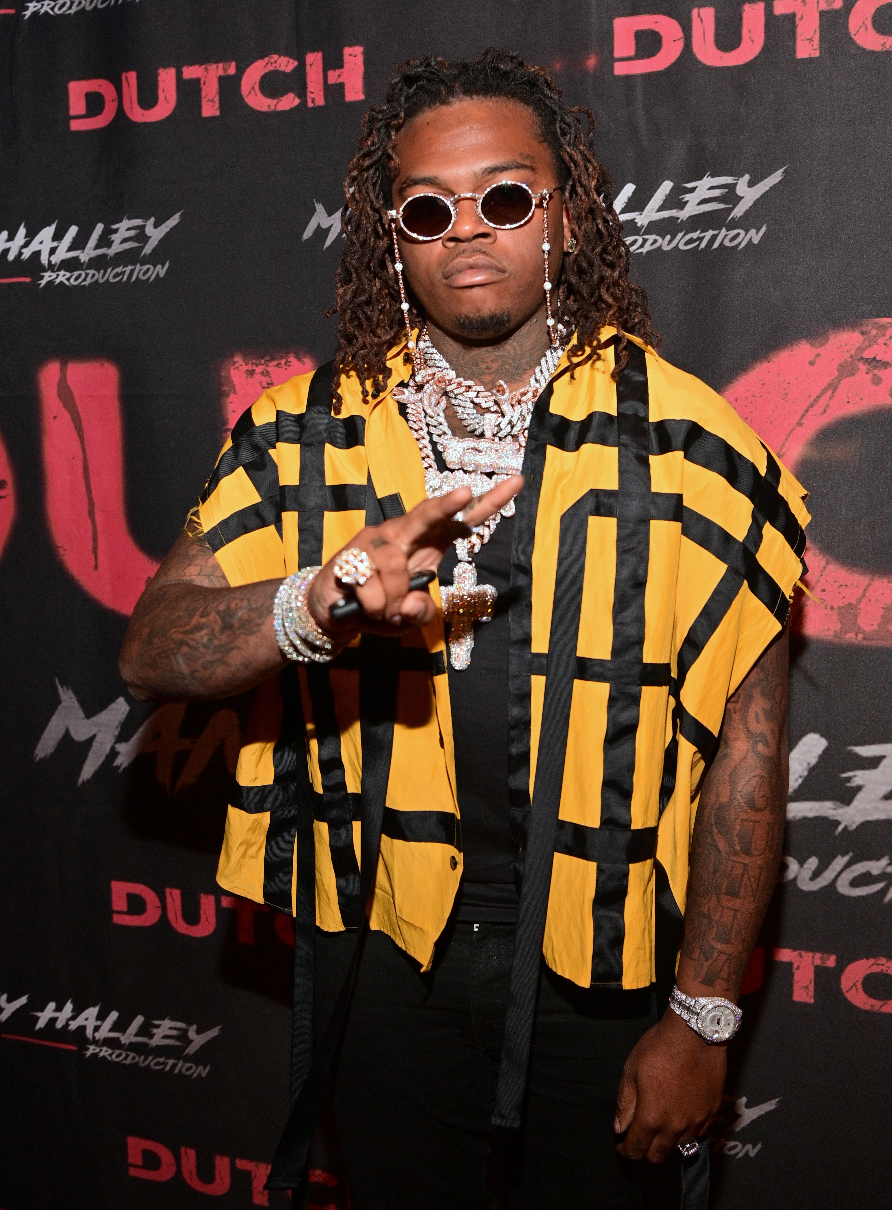 ATLANTA,GA - MARCH 08: Rapper Gunna attends "Dutch" Atlanta Premiere at AMC Phipps Plaza on March 8, 2021 in Atlanta, Georgia.(Prince Williams/Filmmagic)