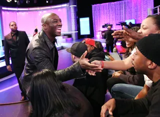 Loving the Crowd - &nbsp;(Photo: Bennett Raglin/BET/Getty Images)