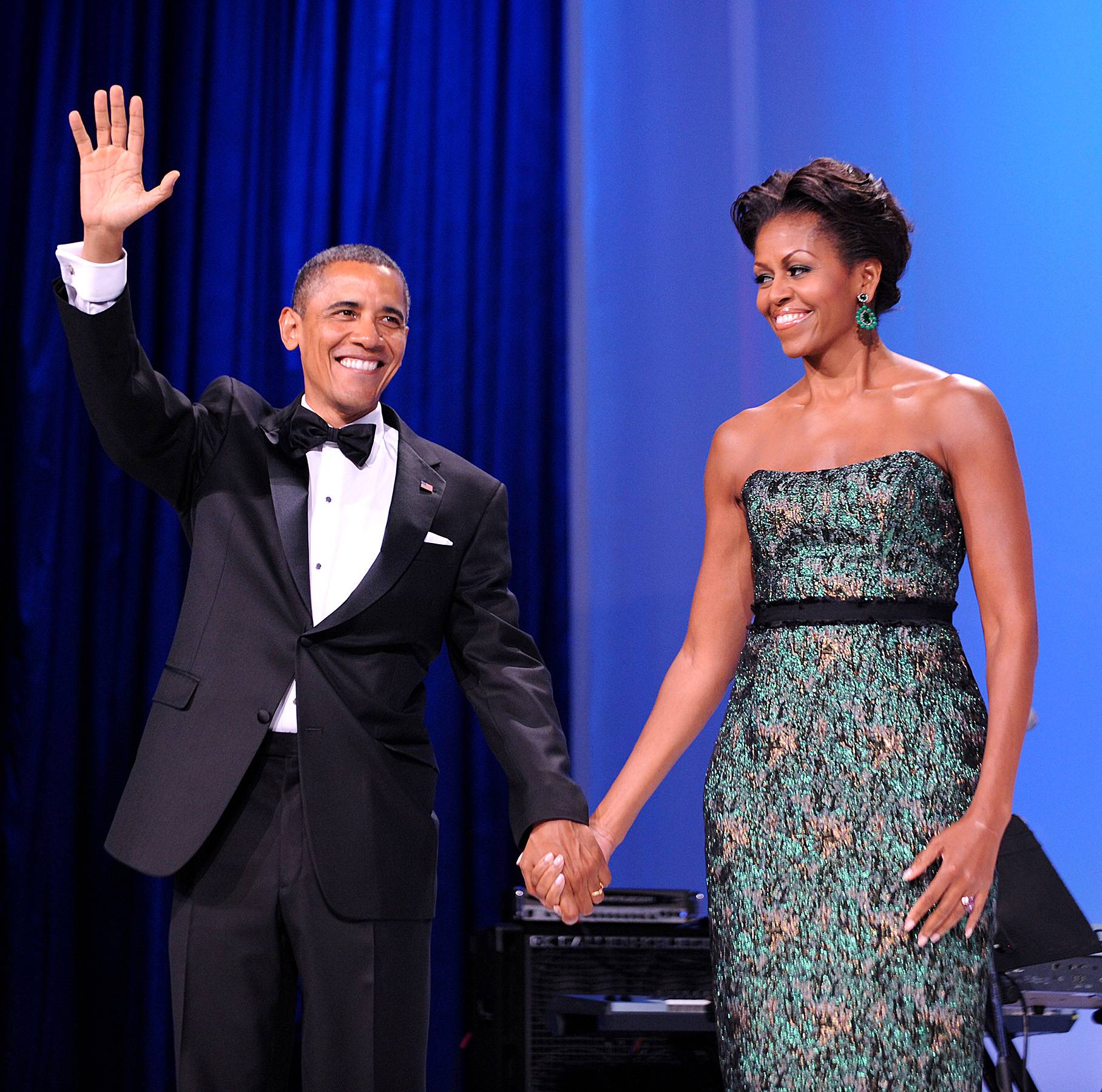 Barack Obama and Michelle Obama