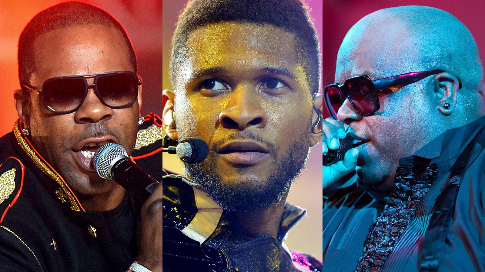 Busta Rhymes, Usher, Cee Lo Green