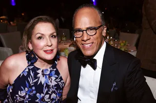 Carol Hagen with husband and &quot;NBC Nightly News&quot; anchor Lester Holt. - (Photo: Gip III/Courtesy of the NAACP)