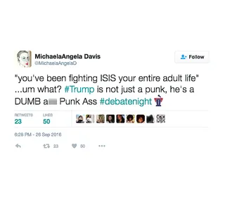 Michaela Angela Davis - #Truth(Photo: Michaela Angela Davis via Twitter)