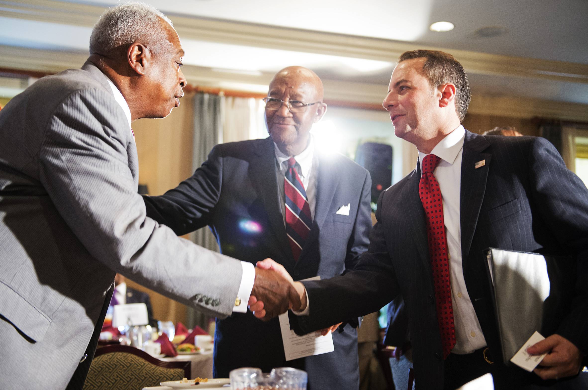 Reince Priebus, Wade Henderson, Robert Brown