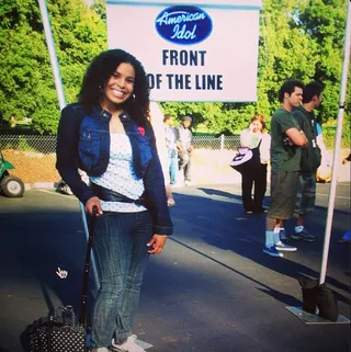 Jordin Sparks @jordinsparks - Sparks&nbsp;throws back to 2006 with this inspirational message:&nbsp;"Most people don't know I was told no at this audition at the Rose Bowl. But did that stop me? NO! I walked out with a smile &amp; kept singing."(Photo: Courtesy Instagram via Jordin Sparks)