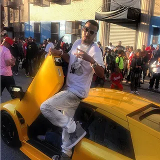 French Montana @frenchmontana - Bad Boy French Montana had a busy week. In addition to making a cameo in A$AP Ferg's "Work" remix video the South Bronx MC also shot the video to his new single "Ain't Worried About Nothing." #Haaan (Photo: Instagram via French Montana)