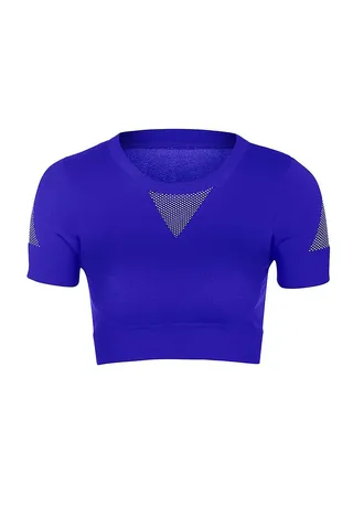 Seamless Crop Crew Tee ($38) - (Photo: Ivy Park via TopShop)