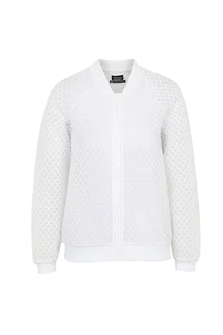 Hexagon Mesh Bomber Jacket ($95) - (Photo: Ivy Park via TopShop)