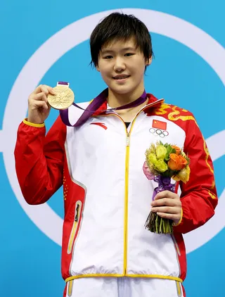 Fastest Swimming 400m Medley Long Course (Women) - Athlete: Ye Shiwen Country: China Date:&nbsp; July 28  (Photo: Clive Rose/Getty Images)