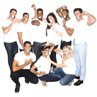 Cast Love - (Photo: Adam Bouska/NoH8)&nbsp;