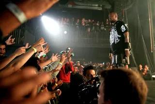Praise Ye - Kanye West helped create the biggest buzz in Austin when he hit the stage with Jay Z on Wednesday night. The rap gods resurrected their Watch the Throne tour for one night as part of the Samsung Galaxy presents JAY Z and Kanye West at SXSW show.(Photo: Rick Kern/Getty Images for Samsung)