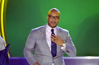 James Fortune - Grammy-nominated James Fortune and Isaac Carree take over the stage with their performance of "But God."&nbsp; (Photo: Kris Connor/Getty Images for BET Networks)