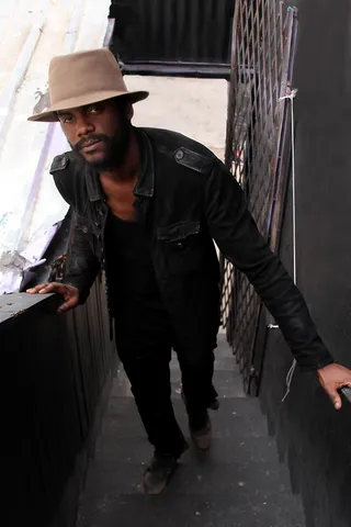 Presidential Swag - Straight from his White House performance Gary Clark Jr. arrives at SXSW.&nbsp;(Photo:&nbsp; Candice Lawler / BET)