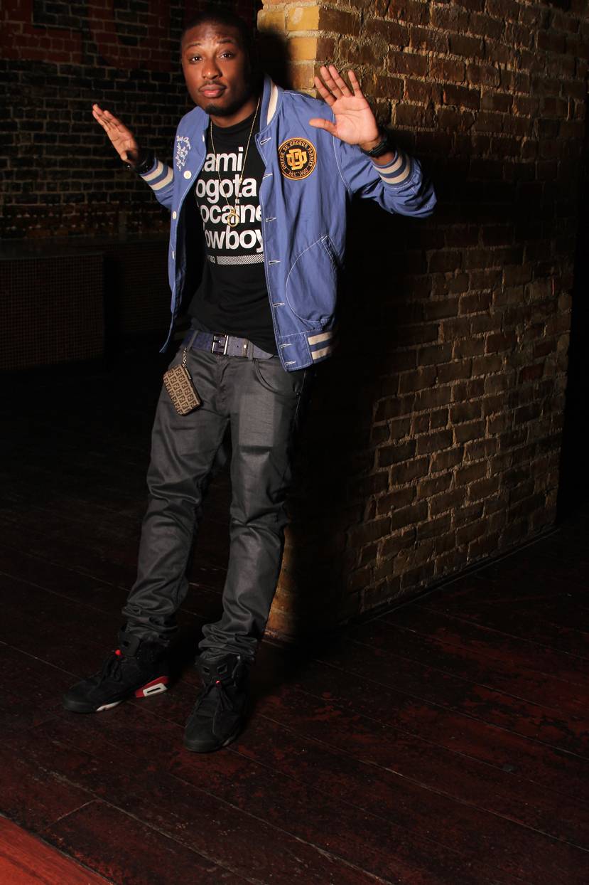 In the Cut - Philly rapper Chiddy Bang posts up backstage.&nbsp;(Photo:&nbsp; Candice Lawler / BET)