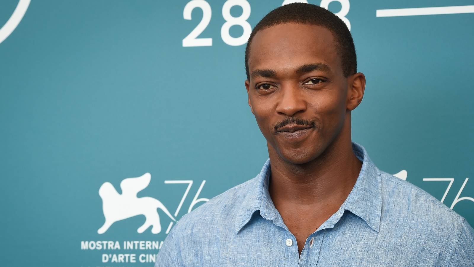 Anthony Mackie at the 76 Venice International Film Festival 2019. Seberg photocall. Venice (Italy), August 30th, 2019  