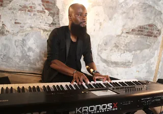 The Ivories Are Necessary - This wouldn't have been a jam session without Omar on the keys providing an extra level of funk for the performers.&nbsp;(Photo: Leon Bennett/Getty Images)
