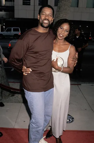Denzel and Pauletta Washington 1996
