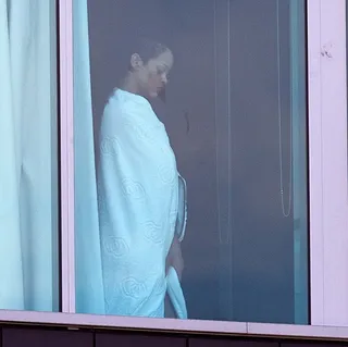 Rihanna @badgalriri - "I hate these n****z more than the Nazi" Rihanna is not fond of the paparazzi and steals a Kanye West line to blow some steam off with this post.(Photo: Instagram via Rihanna)