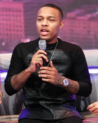 Word! - Host Bow Wow interviews Sevyn Streeter. (Photo: Bennett Raglin/BET/Getty Images for BET)