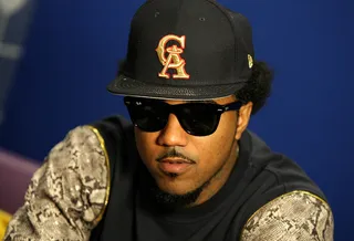 Too Cool - Recording artist Problem hangs out with his shades on backstage at 106. (Photo: Bennett Raglin/BET/Getty Images for BET)