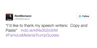 Ouch! - (Photo: RiotWomenn via Twitter)