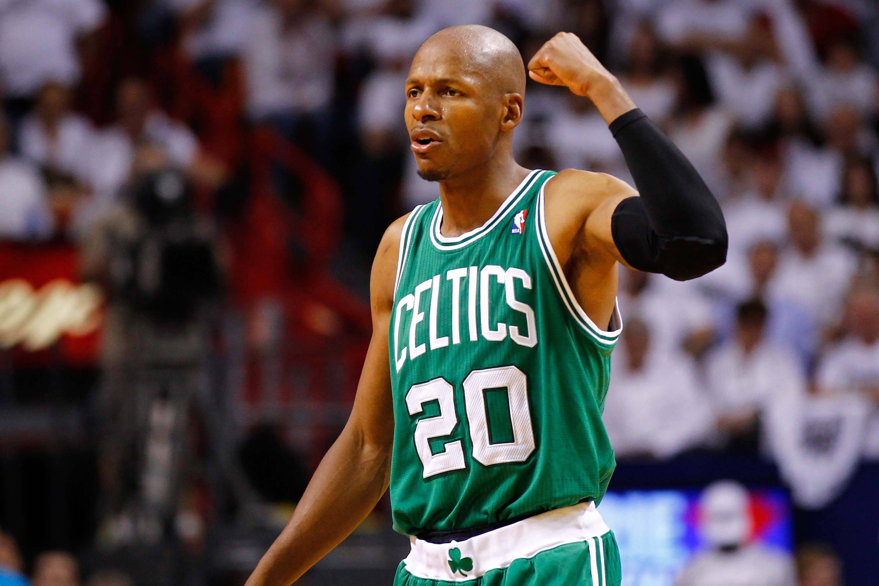 Ray Allen - Allen's intense discipline during games can be credited to his strict, military upbringing. But the focus extends to his off-court life, where the ten-time All Star refuses to drink alcohol or engage in any of the activities that are usually blamed on alcohol. While media-friendly Allen is frequently seen on ESPN, you'll never read about him on TMZ.(Photo:&nbsp;Mike Ehrmann/Getty Images)