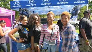 Kickin' It at the Hyundai Sign-Up Section - (Photo: BET)