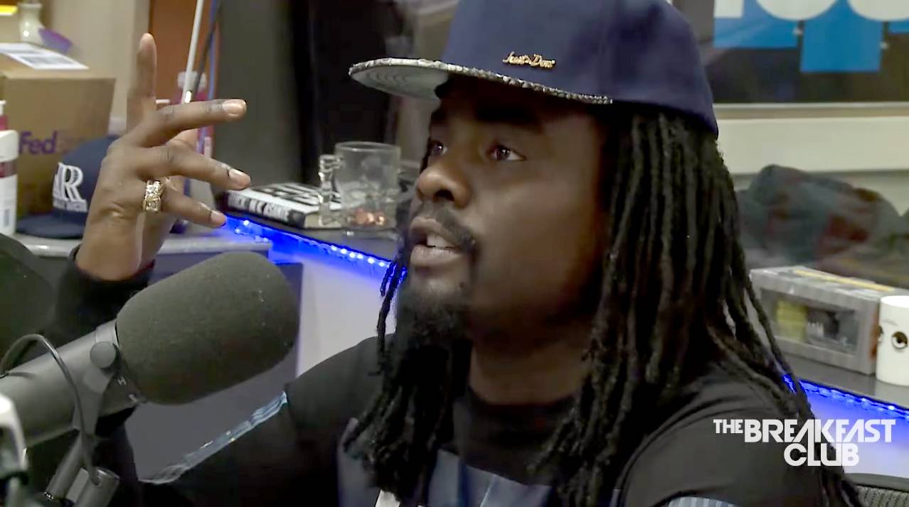 Wale, The Breakfast Club, Angela Yee, Charlamagne Tha God, DJ Envy