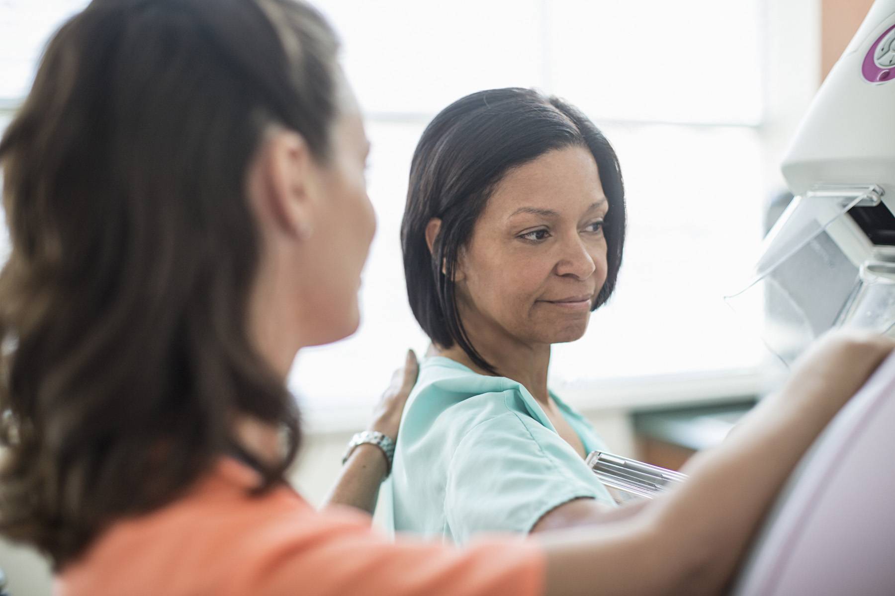 woman at doctor's office