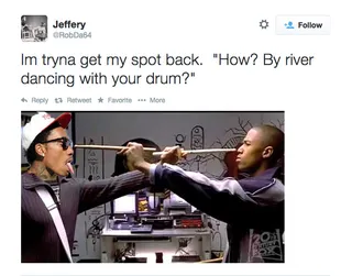 Jeffery @RobDa64 - (Photo: Rob da 6'4 via Twitter)